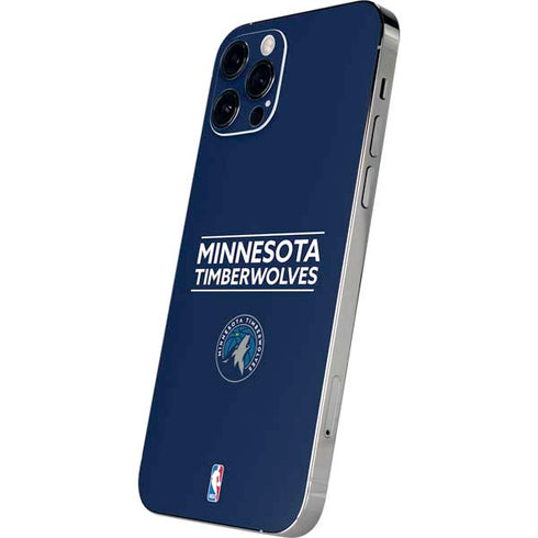 NBA Minnesota Timberwolves Standard - Navy Blue iPhone 12 Pro Max Skin