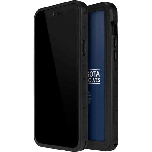NBA Minnesota Timberwolves Standard - Navy Blue iPhone 12 Waterproof Case