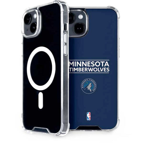 NBA Minnesota Timberwolves Standard - Navy Blue iPhone 13 MagSafe Case