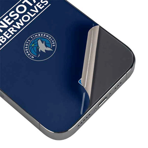 NBA Minnesota Timberwolves Standard - Navy Blue iPhone 13 Pro Skin