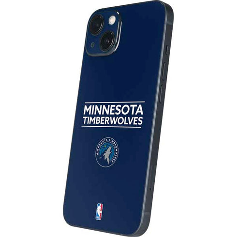 NBA Minnesota Timberwolves Standard - Navy Blue iPhone 13 Skin