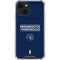 NBA Minnesota Timberwolves Standard - Navy Blue iPhone 14 Clear Case