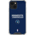 NBA Minnesota Timberwolves Standard - Navy Blue iPhone 15 Plus Clear Case