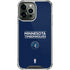 NBA Minnesota Timberwolves Standard - Navy Blue iPhone 14 Pro Max Clear Case