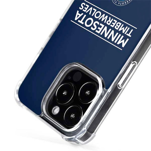 NBA Minnesota Timberwolves Standard - Navy Blue iPhone 14 Pro Max MagSafe Case