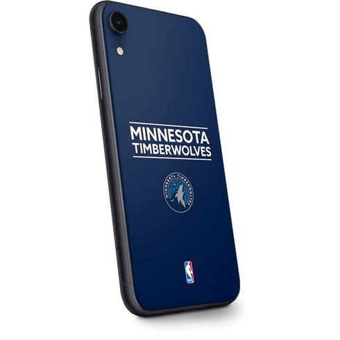 NBA Minnesota Timberwolves Standard - Navy Blue iPhone XR Skin