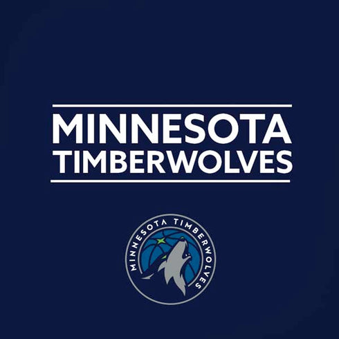 NBA Minnesota Timberwolves Standard - Navy Blue iPhone XS Max Skin
