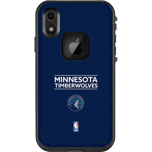 NBA Minnesota Timberwolves Standard - Navy Blue LifeProof Fre iPhone Skin