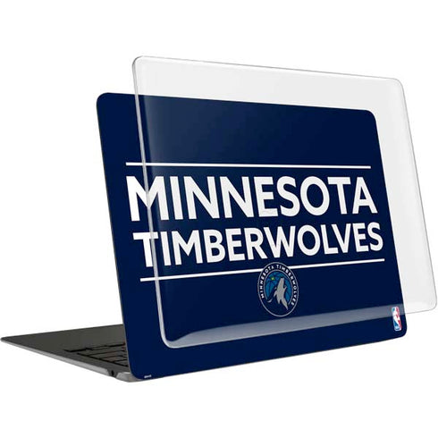 NBA Minnesota Timberwolves Standard - Navy Blue MacBook Air 13in (2020) Case plus Skin