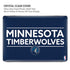 NBA Minnesota Timberwolves Standard - Navy Blue MacBook Air 13in M1 (2021) Case plus Skin