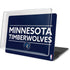 NBA Minnesota Timberwolves Standard - Navy Blue MacBook Pro 15in (2016-19) Case plus Skin