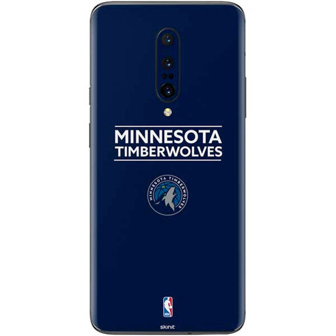 NBA Minnesota Timberwolves Standard - Navy Blue OnePlus 7 Pro Skin