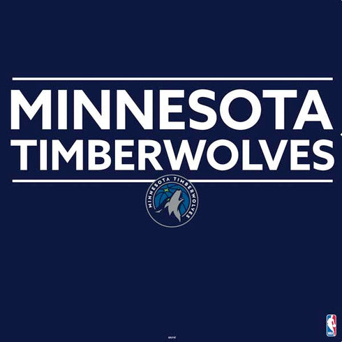 NBA Minnesota Timberwolves Standard - Navy Blue PS4 Console Skin