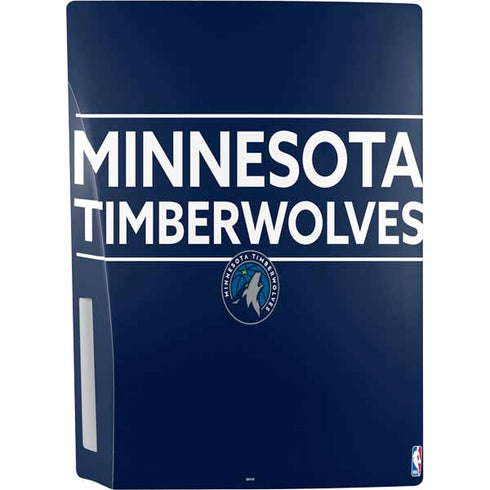 NBA Minnesota Timberwolves Standard - Navy Blue PS5 Bundle Skin