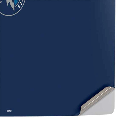 NBA Minnesota Timberwolves Standard - Navy Blue PS5 Slim Digital Edition Console Skin