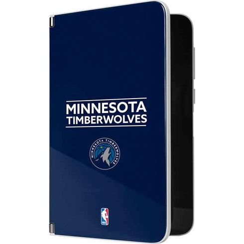 NBA Minnesota Timberwolves Standard - Navy Blue Surface Duo Skin