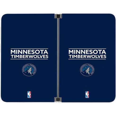 NBA Minnesota Timberwolves Standard - Navy Blue Surface Duo Skin