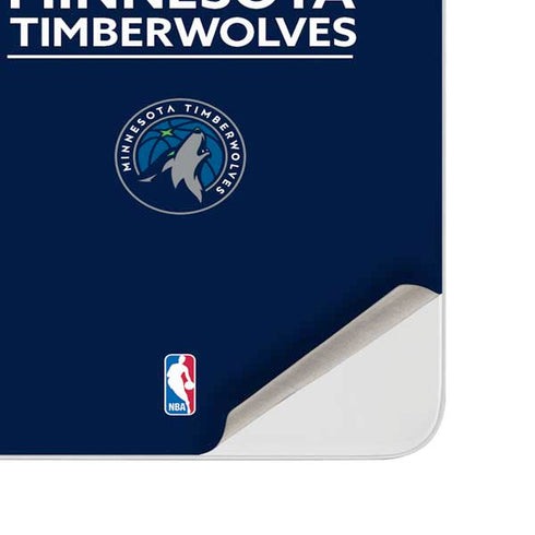 NBA Minnesota Timberwolves Standard - Navy Blue Surface Duo Skin