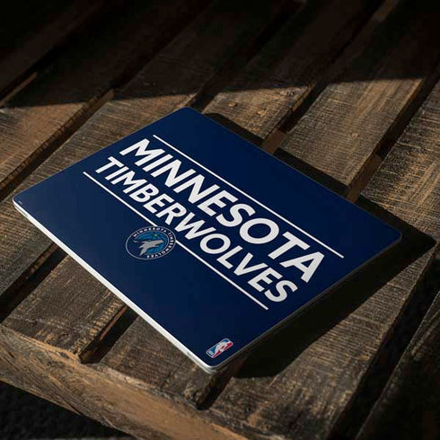 NBA Minnesota Timberwolves Standard - Navy Blue Surface Laptop 3 13.5in Skin