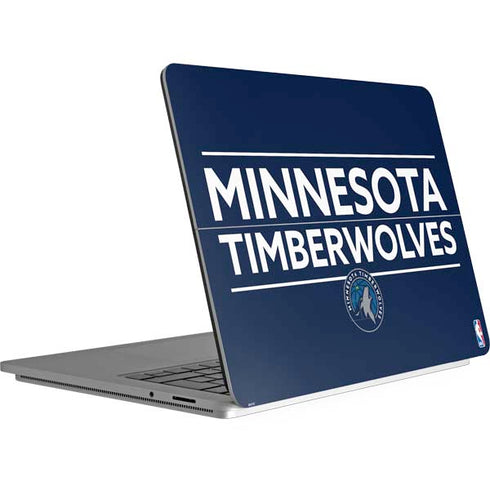NBA Minnesota Timberwolves Standard - Navy Blue Surface Laptop Studio Skin