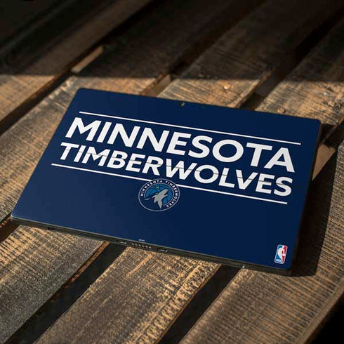 NBA Minnesota Timberwolves Standard - Navy Blue Surface Pro 7 Skin