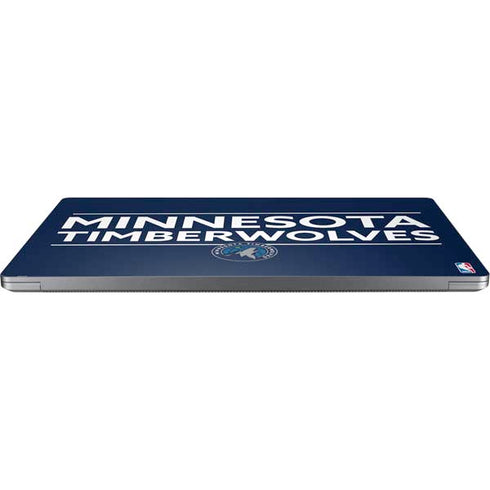 NBA Minnesota Timberwolves Standard - Navy Blue Universal Laptop 11in (8.8 x 6.2in) Skin