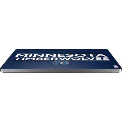 NBA Minnesota Timberwolves Standard - Navy Blue Universal Laptop 14in (11.4 x 8.2in) Skin