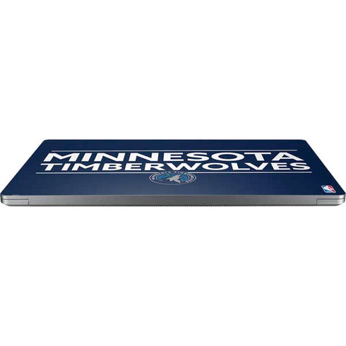 NBA Minnesota Timberwolves Standard - Navy Blue Universal Laptop 16in (13 x 9.4in) Skin