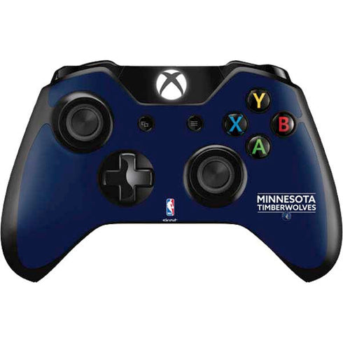 NBA Minnesota Timberwolves Standard - Navy Blue Xbox One Controller Skin