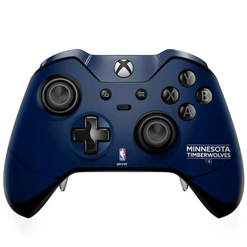 NBA Minnesota Timberwolves Standard - Navy Blue Xbox One Elite Controller Skin