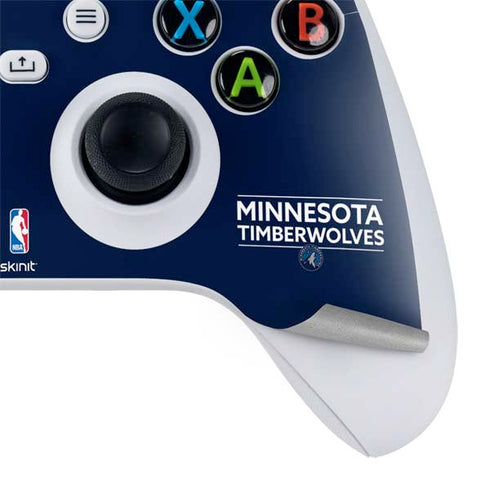 NBA Minnesota Timberwolves Standard - Navy Blue Xbox Series S Bundle Skin