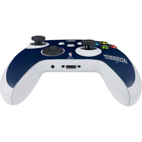 NBA Minnesota Timberwolves Standard - Navy Blue Xbox Series S Controller Skin