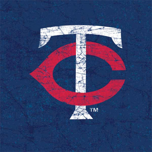 MLB Minnesota Twins - Solid Distressed Nintendo 2DS XL (2017) Skin