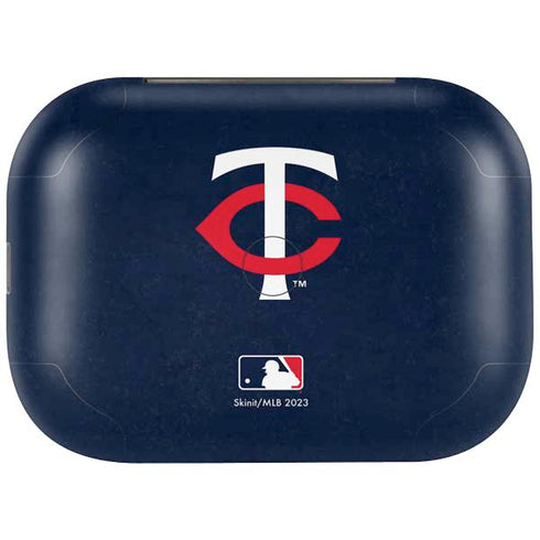 MLB Minnesota Twins - Solid Distressed Amazon Echo Buds Skin