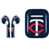 MLB Minnesota Twins - Solid Distressed Apple AirPods Skin