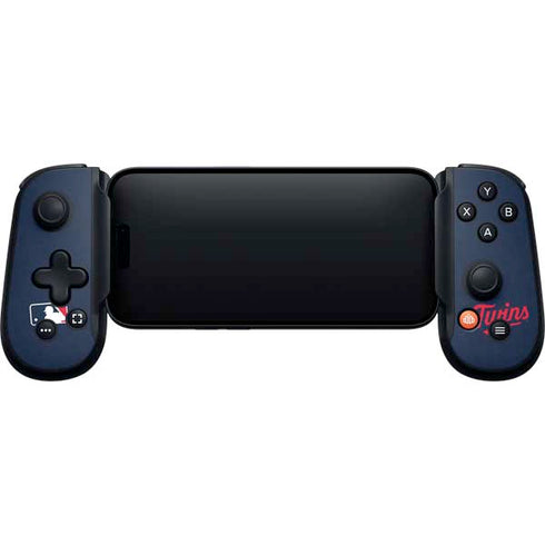 MLB Minnesota Twins - Solid Distressed Backbone One for iPhone Game Controller Skin