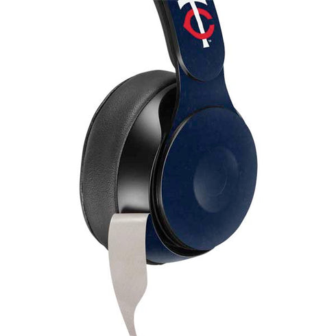 MLB Minnesota Twins - Solid Distressed Beats Solo Pro Skin