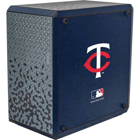 MLB Minnesota Twins - Solid Distressed Cooler Master MasterBox Q300L Mini Tower Skin