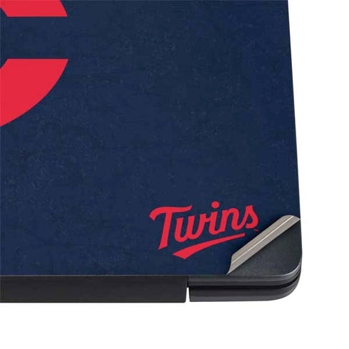 MLB Minnesota Twins - Solid Distressed Dell Vostro Skin