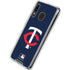 MLB Minnesota Twins - Solid Distressed Galaxy A30 Clear Case