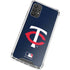 MLB Minnesota Twins - Solid Distressed Galaxy A32 5G Clear Case