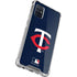MLB Minnesota Twins - Solid Distressed Galaxy A51 5G Clear Case