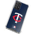 MLB Minnesota Twins - Solid Distressed Galaxy A52 5G Clear Case