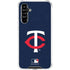 MLB Minnesota Twins - Solid Distressed Galaxy A54 5G Clear Case