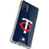 MLB Minnesota Twins - Solid Distressed Galaxy A71 5G Clear Case