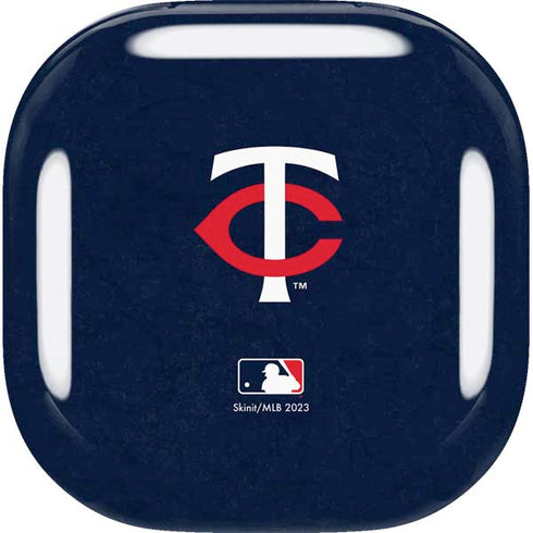 MLB Minnesota Twins - Solid Distressed Galaxy Buds Live Skin