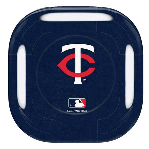 MLB Minnesota Twins - Solid Distressed Galaxy Buds Pro Skin