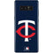 MLB Minnesota Twins - Solid Distressed Galaxy Note 8 Skin