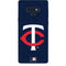MLB Minnesota Twins - Solid Distressed Galaxy Note 9 Skin
