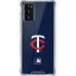 MLB Minnesota Twins - Solid Distressed Galaxy Note20 5G Clear Case